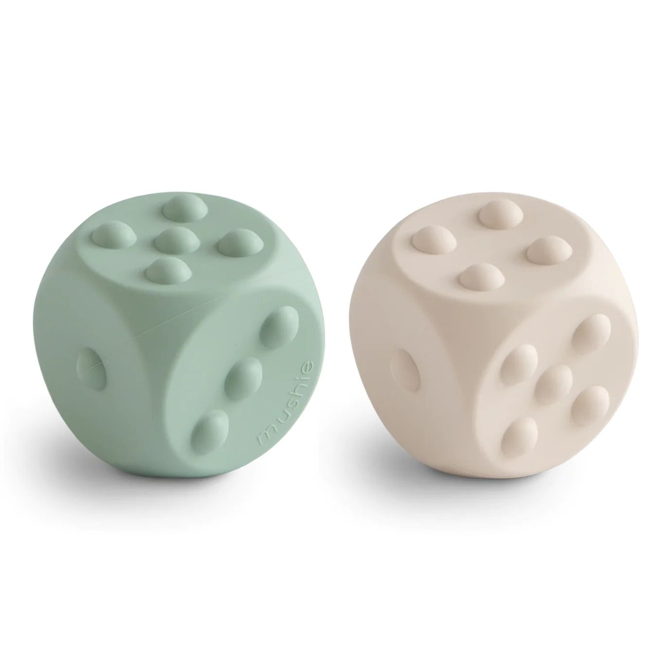 Mushie Dice Press Toy 2pk