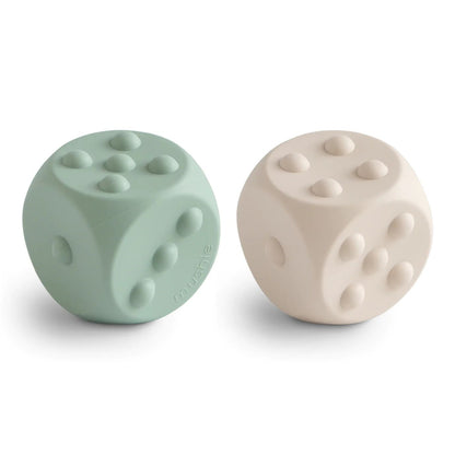 Mushie Dice Press Toy 2pk