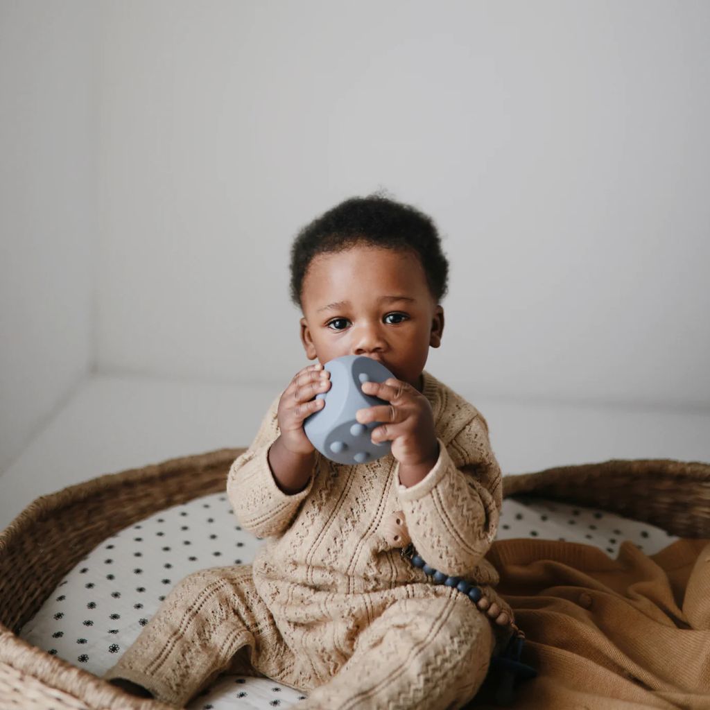 Mushie Dice Press Toy 2pk