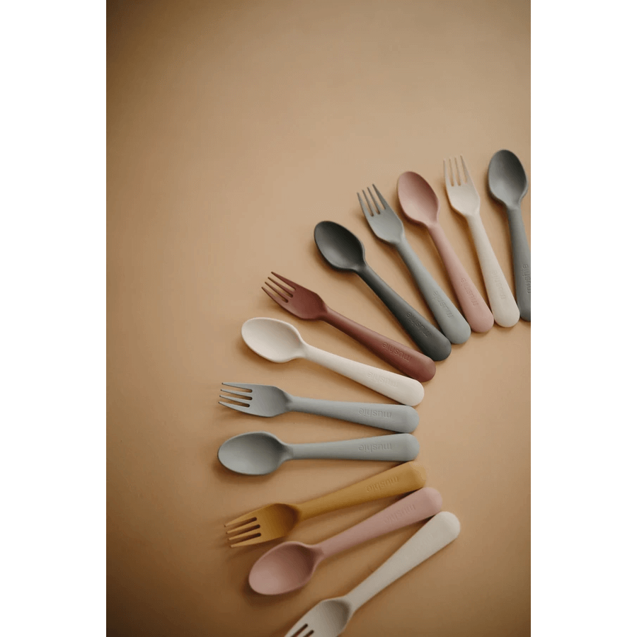 Mushie Fork &amp; Spoon Set