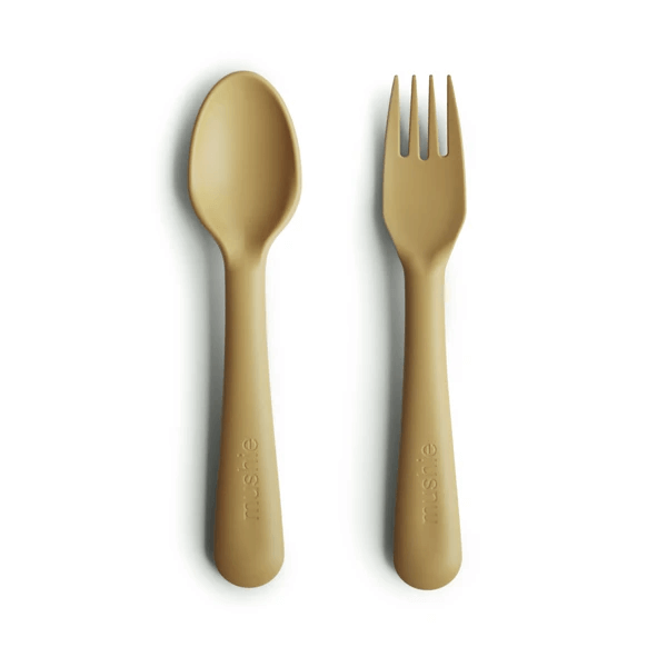 Mushie Fork &amp; Spoon Set