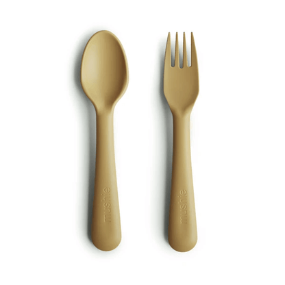 Mushie Fork &amp; Spoon Set