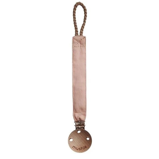 Mushie Pacifier Clip - Fabric