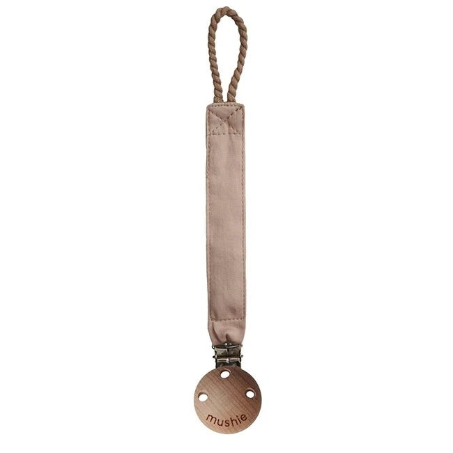 Mushie Pacifier Clip - Fabric