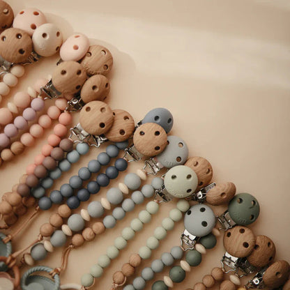 Mushie Pacifier Clip - Hera