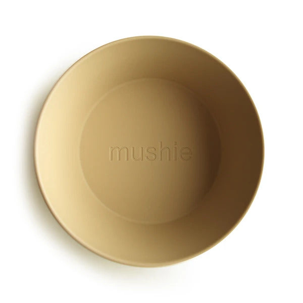 Mushie Round Dinnerware Bowl 2pk