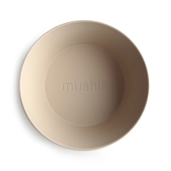 Mushie Round Dinnerware Bowl 2pk