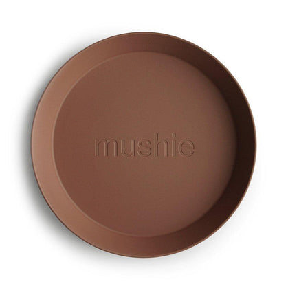 Mushie Round Dinnerware Plates 2pk
