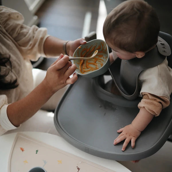 Mushie Silicone Bib