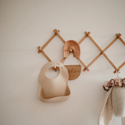 Mushie Silicone Bib