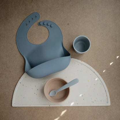Mushie Silicone Bib