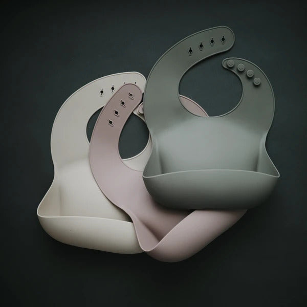 Mushie Silicone Bib
