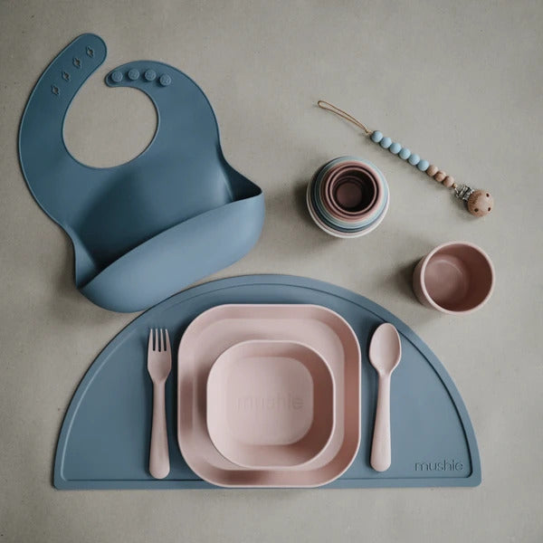 Mushie Silicone Bib