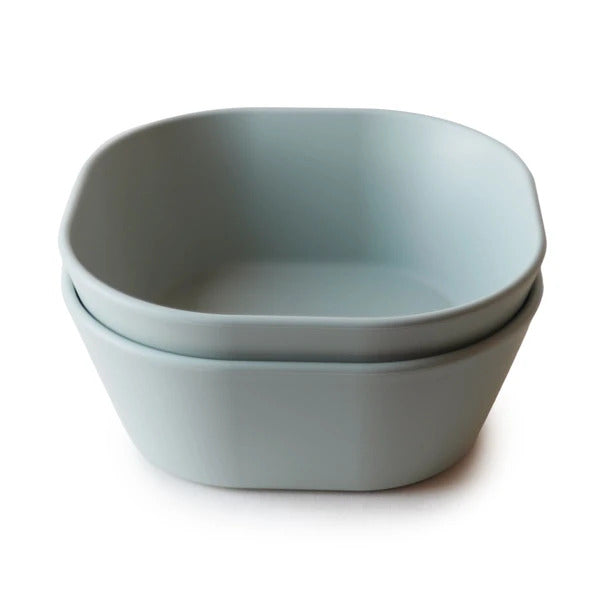 Mushie Square Dinnerware Bowl 2pk