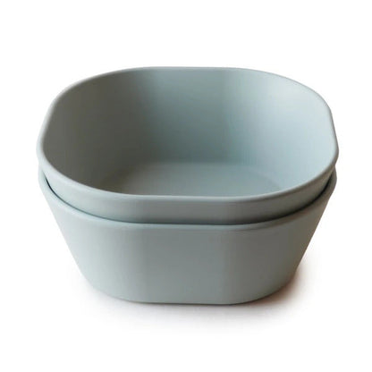 Mushie Square Dinnerware Bowl 2pk