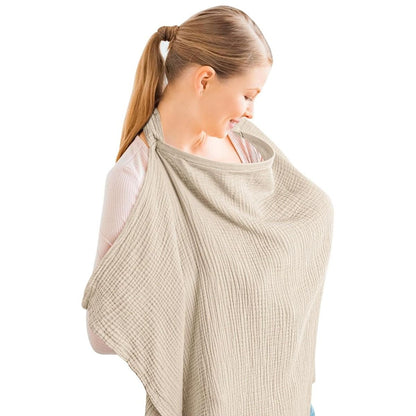Baby First Essentials Muslin Nursing Cover