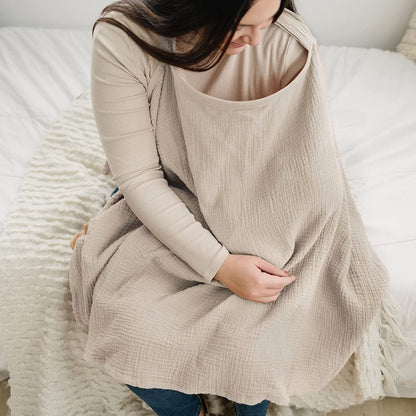 Baby First Essentials Muslin Nursing Cover