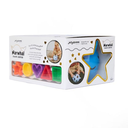 Jellystone Designs Narwhal Shape Sorter
