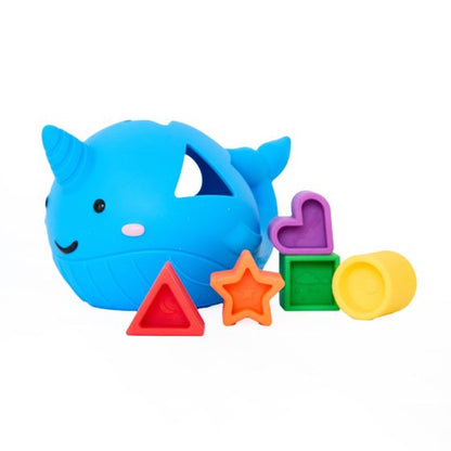 Jellystone Designs Narwhal Shape Sorter