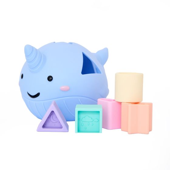 Jellystone Designs Narwhal Shape Sorter