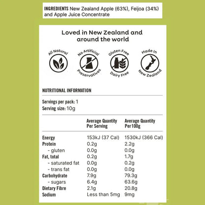 NaturKidz Fruit Crispz - Apple & Feijoa Sticks - 10g