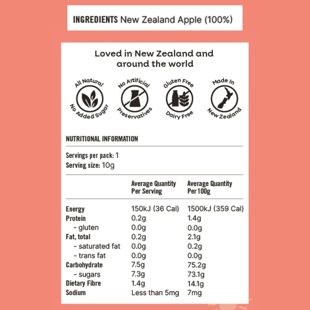 NaturKidz Fruit Crispz - Apple Sticks - 10g