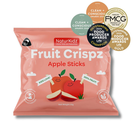NaturKidz Fruit Crispz - Apple Sticks - 10g