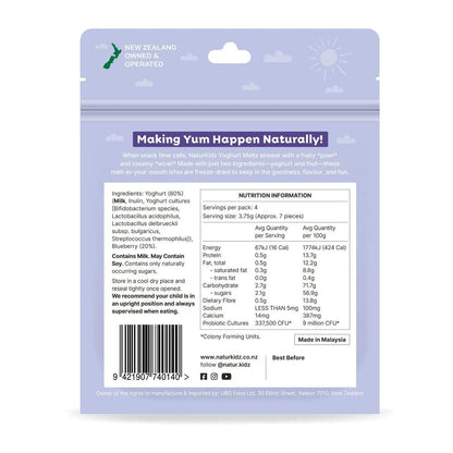 NaturKidz Blueberry Yoghurt Meltz - 15g