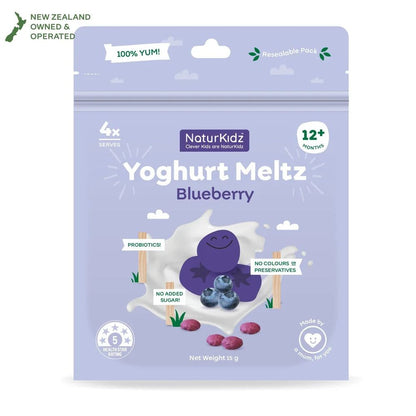 NaturKidz Blueberry Yoghurt Meltz - 15g