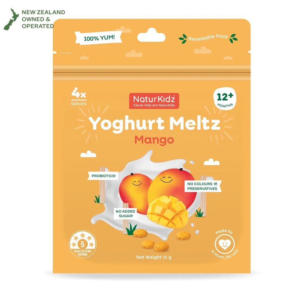 NaturKidz Mango Yoghurt Meltz - 15g