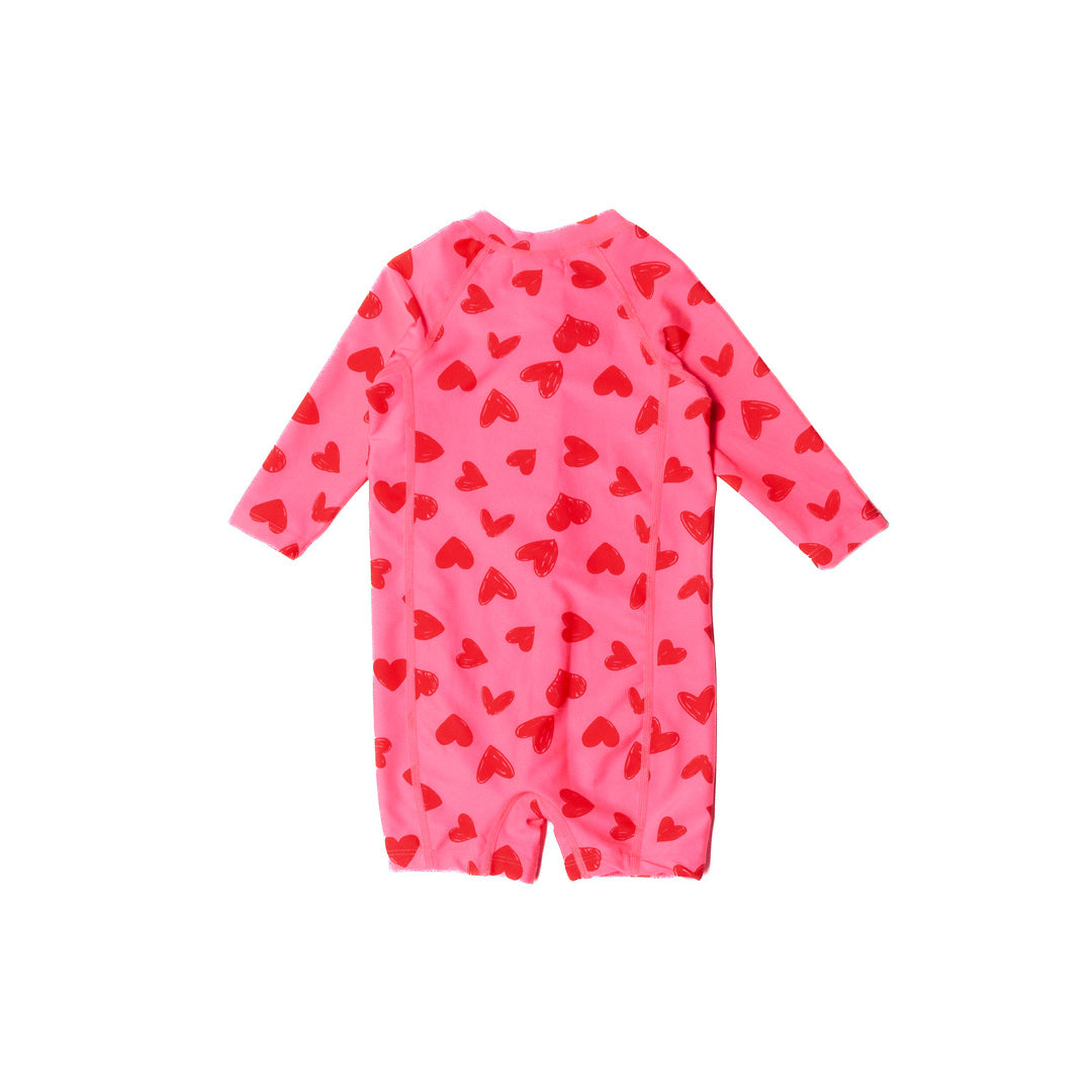Neon by Nestling Shortie Swimmers - Pink Hearts