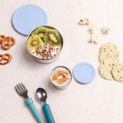 Nestling Stainless Steel Lunchbox Dipper Set