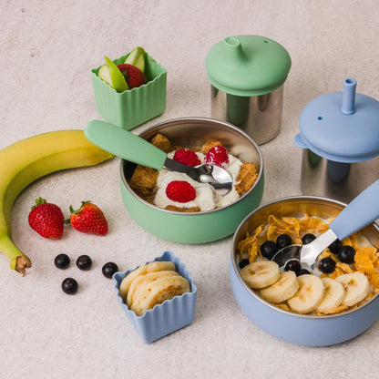 Nestling Stainless Steel 3-in-1 Sippy Cup