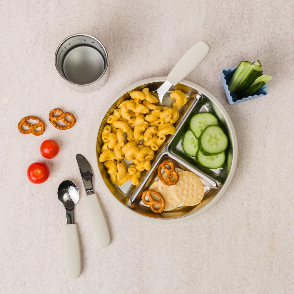 Nestling Stainless Divided Suction Plate