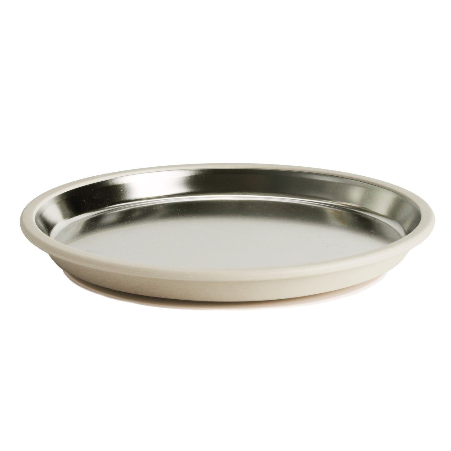 Nestling Stainless Flat Suction Plate