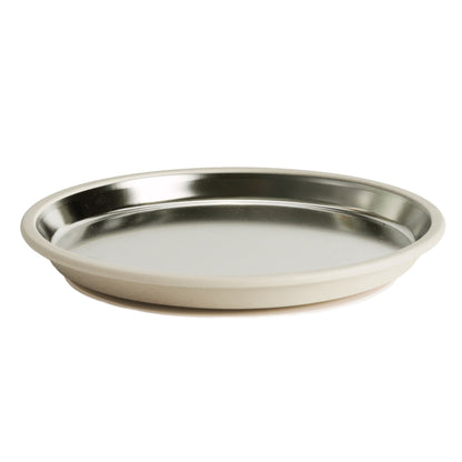 Nestling Stainless Flat Suction Plate