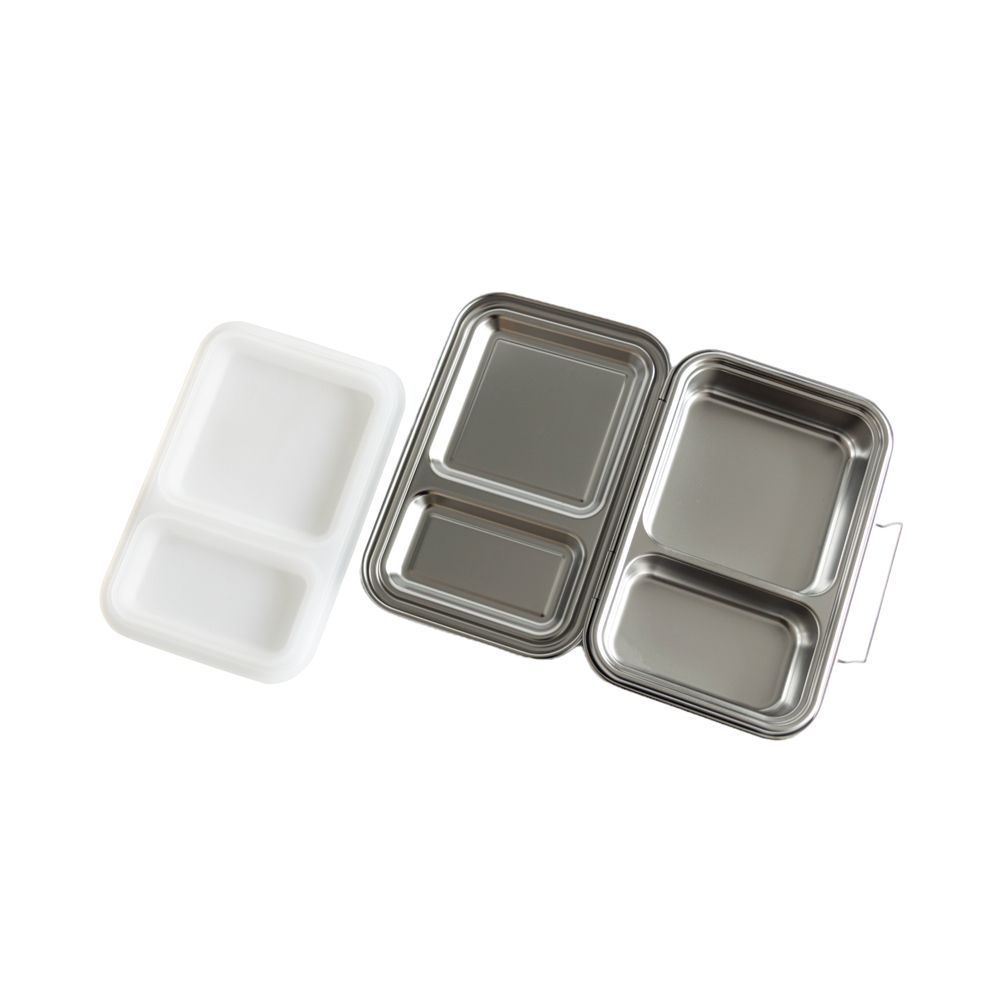 Nestling Stainless Steel Duo Bento Box