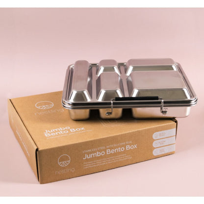 Nestling Stainless Steel Jumbo Bento Box