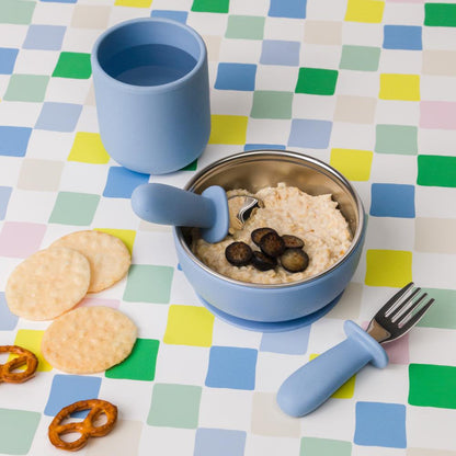Nestling Stainless Steel Suction Bowl