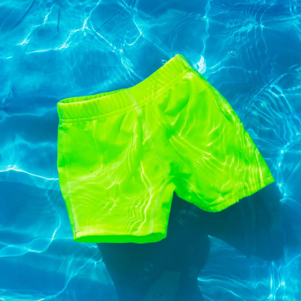 Neon by Nestling Swim Shorts - Neon Green