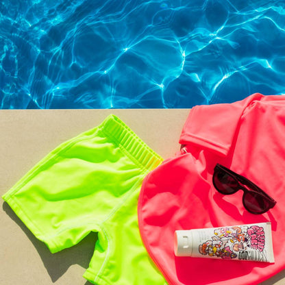 Neon by Nestling Swim Shorts - Neon Green