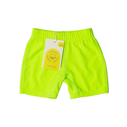 Neon by Nestling Swim Shorts - Neon Green