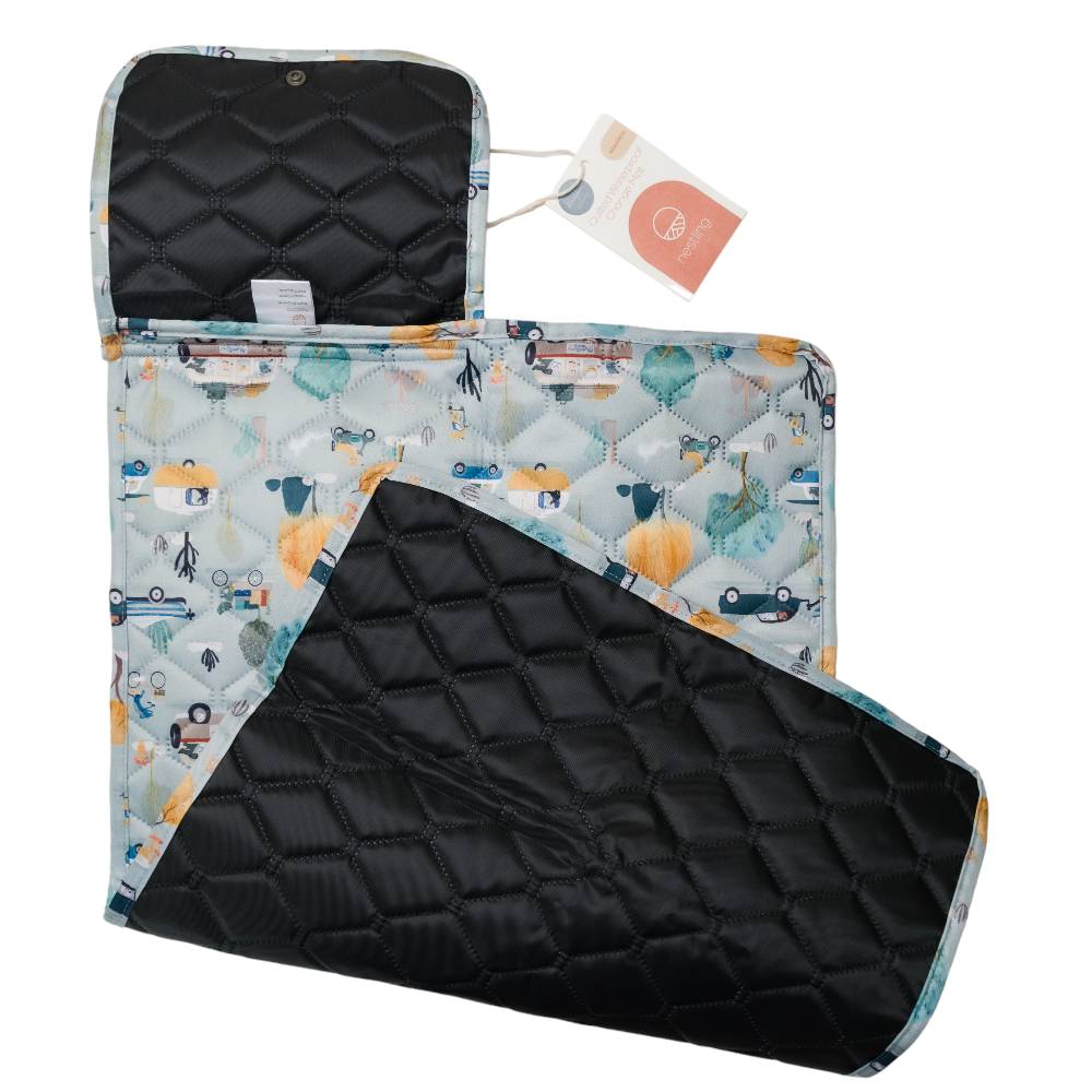 Nestling Waterproof Quilted Change Mat - Katherine Quinn Collection
