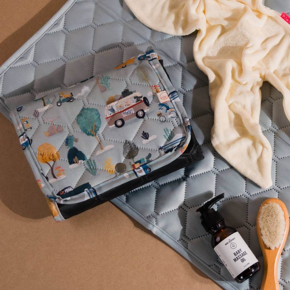 Nestling Waterproof Quilted Change Mat - Katherine Quinn Collection
