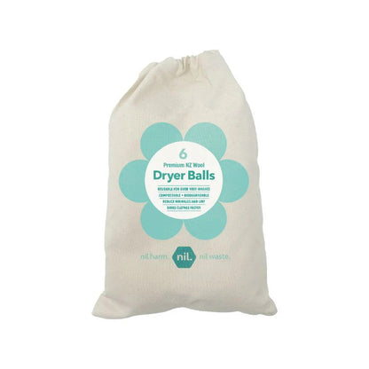 nil. NZ Wool Dryer Balls 6pk