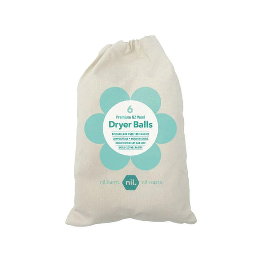nil. NZ Wool Dryer Balls 6pk