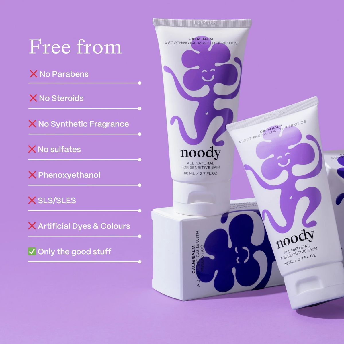 Noody Calm Balm - Healing Balm with Prebiotics 80ml