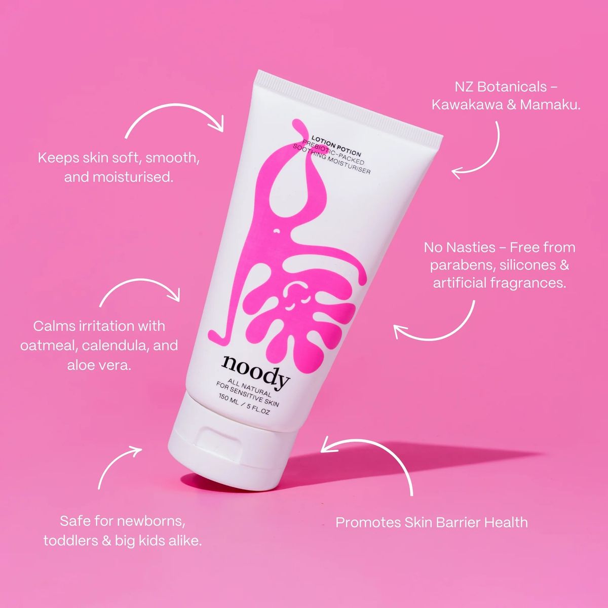 Noody Lotion Potion - Soothing Moisturiser 150ml