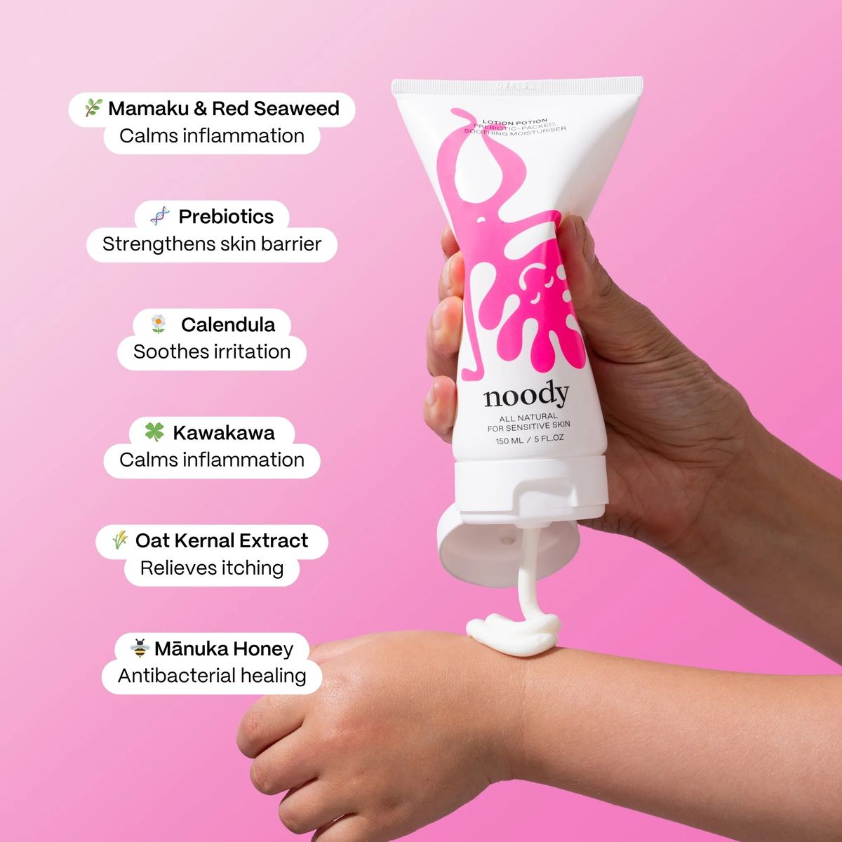 Noody Lotion Potion - Soothing Moisturiser 150ml