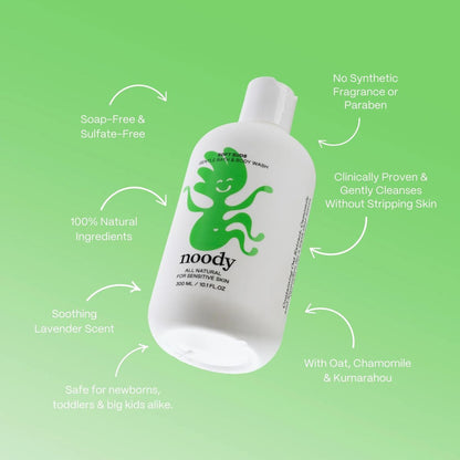 Noody Soft Suds - Gentle Bath & Body Wash 300ml